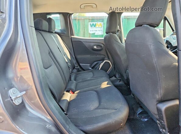 ZACCJBAB8HPE88464 2017 JEEP RENEGADE Gray Vista interior trasera