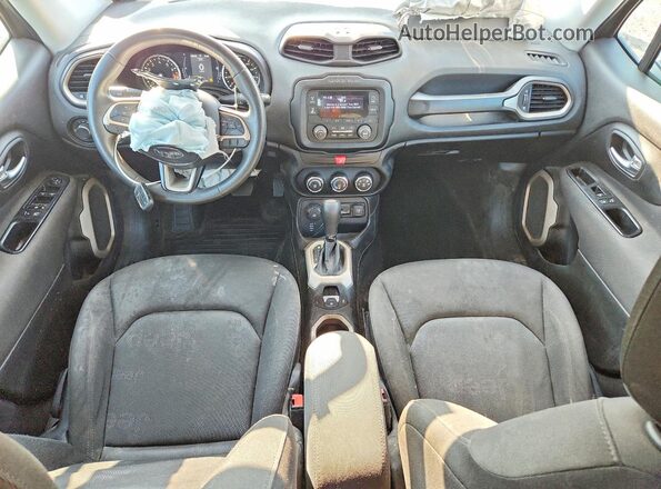 ZACCJBAB8HPE88464 2017 JEEP RENEGADE Gray Vista del salpicadero