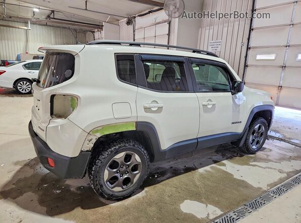 ZACCJBAT9GPD89594 2016 JEEP RENEGADE Белый Задняя правая четверть