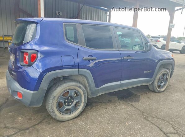 ZACCJBAW1GPC77480 2016 JEEP RENEGADE Blue უკანა მარჯვენა