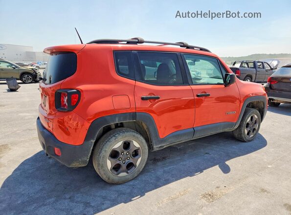 ZACCJBAW2GPE00770 2016 JEEP RENEGADE Orange Tył prawy