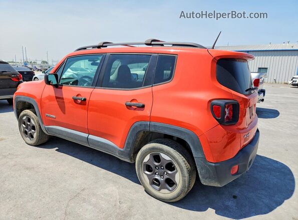ZACCJBAW2GPE00770 2016 JEEP RENEGADE Orange Tył lewy