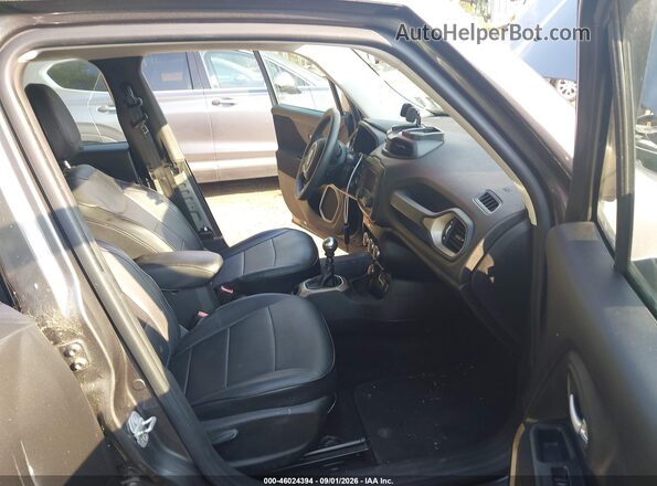 ZACCJBAW5GPC52162 2016 JEEP RENEGADE Gray Front interior view