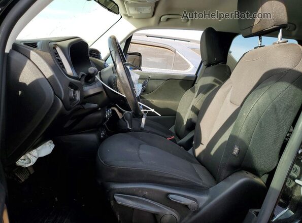 ZACCJBBB2HPF04902 2017 JEEP RENEGADE Черный Вид салона спереди