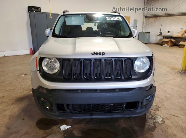 ZACCJBBB2HPF33834 2017 JEEP RENEGADE Silver წინა ხედი