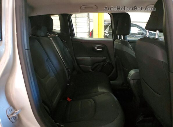 ZACCJBBB2HPF33834 2017 JEEP RENEGADE Silver უკანა სავარძლების ხედი