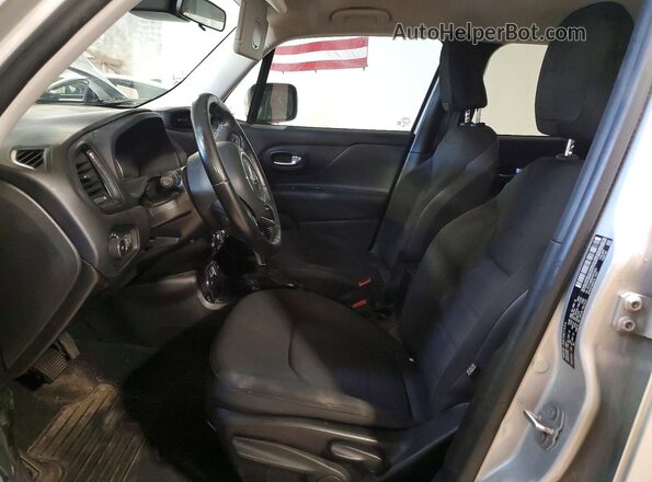 ZACCJBBB2HPF33834 2017 JEEP RENEGADE Silver წინა სალონის ხედი
