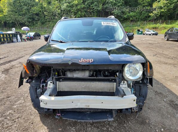 ZACCJBBT1GPC95451 2016 JEEP RENEGADE Черный Вид спереди