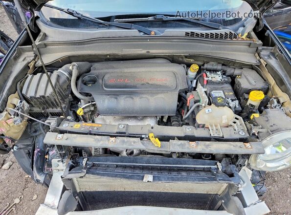 ZACCJBBT1GPC95451 2016 JEEP RENEGADE Черный Вид подкапотного пространства