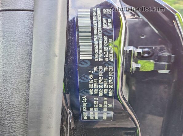 ZACCJBBT1GPC95451 2016 JEEP RENEGADE Черный Панорамный вид салона 360°