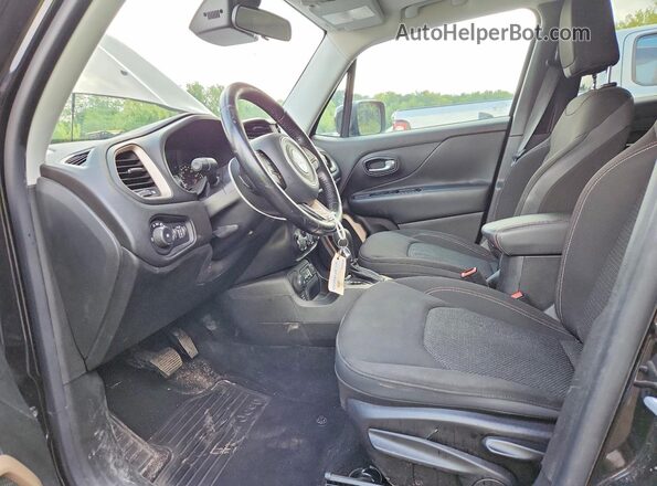 ZACCJBBT1GPC95451 2016 JEEP RENEGADE Черный Вид салона спереди