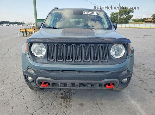 ZACCJBCB5JPH94282 2018 JEEP RENEGADE Серый Вид спереди