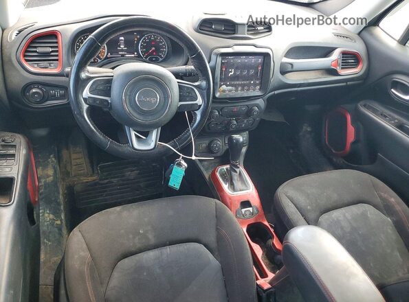 ZACCJBCB5JPH94282 2018 JEEP RENEGADE Серый Вид панели приборов