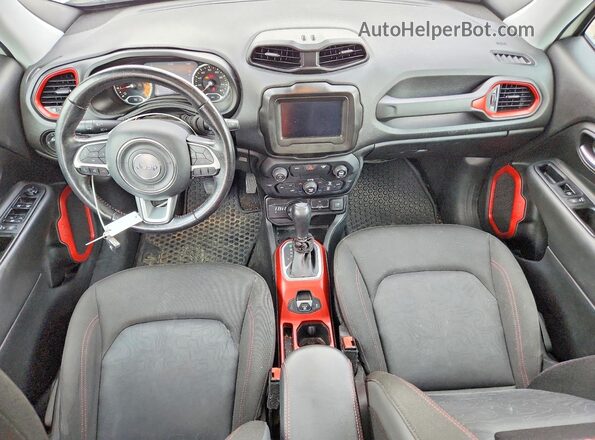 ZACCJBCB7JPH88872 2018 JEEP RENEGADE White Dashboard view