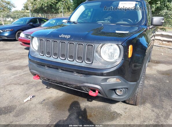 ZACCJBCB8HPF26692 2017 JEEP RENEGADE Черный Вид спереди