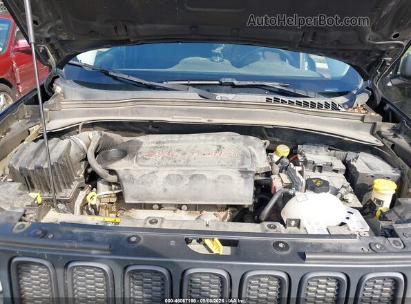 ZACCJBCB8HPF26692 2017 JEEP RENEGADE Черный Вид сзади