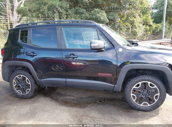 ZACCJBCB8HPF26692 2017 JEEP RENEGADE Черный Вид задней части салона