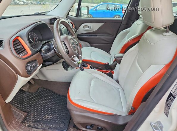 ZACCJBDT3GPD04468 2016 JEEP RENEGADE White Vista interior delantera