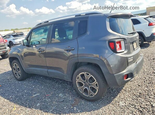 ZACCJBDT5GPD39884 2016 JEEP RENEGADE Gray Trasero izquierdo