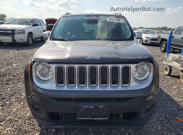 ZACCJBDT5GPD39884 2016 JEEP RENEGADE Gray Vista frontal