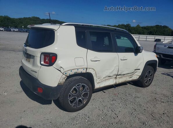 ZACCJBDT8GPD61054 2016 JEEP RENEGADE White Հետևի աջ