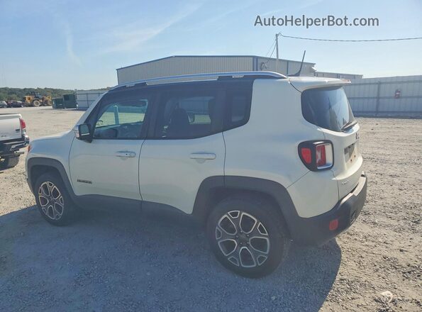 ZACCJBDT8GPD61054 2016 JEEP RENEGADE White Հետևի ձախ