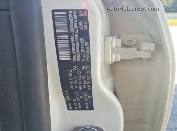 ZACCJBDT8GPD61054 2016 JEEP RENEGADE White VIN կոդի պիտակի տեսք