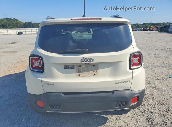 ZACCJBDT8GPD61054 2016 JEEP RENEGADE White Հետևի տեսք