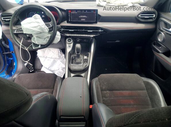 ZACNDFAN3R3A41096 2024 DODGE OTHER Blue Widok deski rozdzielczej