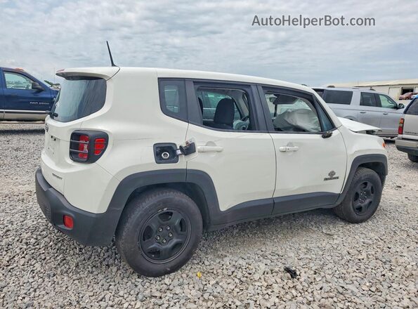 ZACNJAAB1LPL01297 2020 JEEP RENEGADE Белый Задняя правая четверть