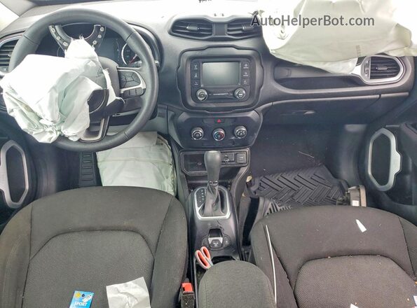 ZACNJAAB1LPL01297 2020 JEEP RENEGADE Белый Вид панели приборов