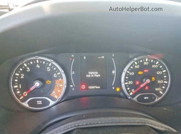 ZACNJAAB1LPL01297 2020 JEEP RENEGADE Белый Вид щитка приборов