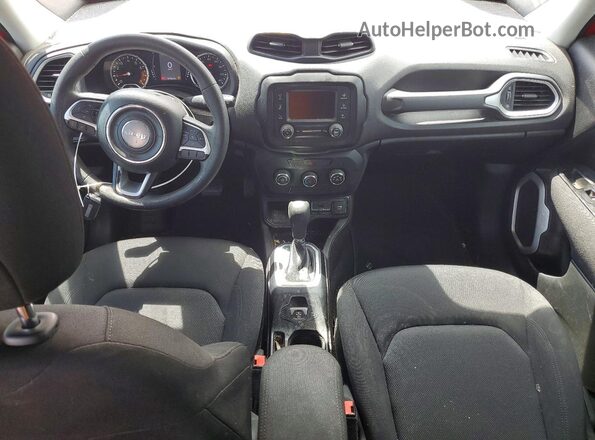 ZACNJAAB1LPL64979 2020 JEEP RENEGADE Red Вид панелі приладів