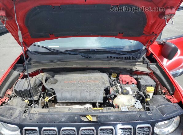 ZACNJAAB1LPL64979 2020 JEEP RENEGADE Red Вид підкапотного простору