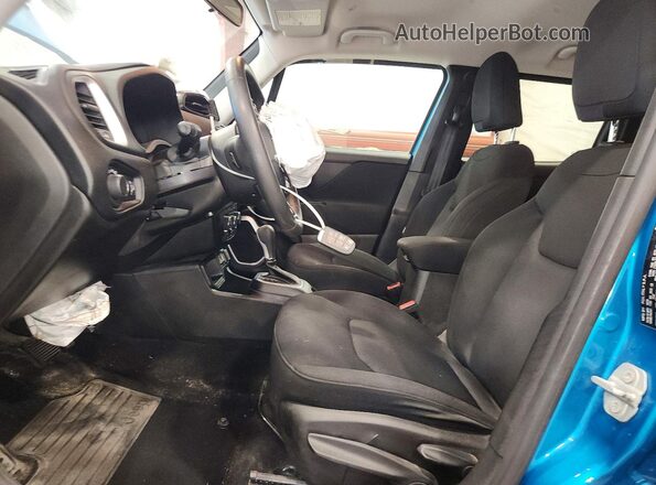 ZACNJAAB9LPL06957 2020 JEEP RENEGADE Blue Widok wnętrza z przodu