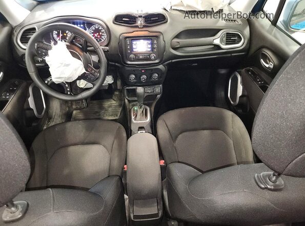 ZACNJAAB9LPL06957 2020 JEEP RENEGADE Blue Widok deski rozdzielczej
