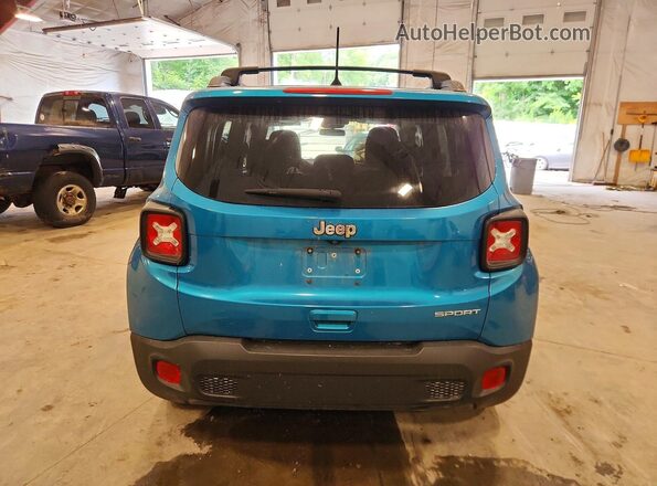 ZACNJAAB9LPL06957 2020 JEEP RENEGADE Blue Widok z tyłu