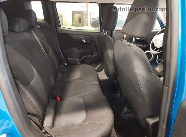 ZACNJAAB9LPL06957 2020 JEEP RENEGADE Blue Widok tylnych siedzeń