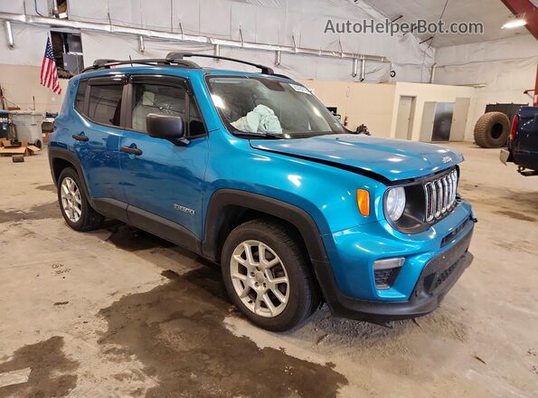 ZACNJAAB9LPL06957 2020 JEEP RENEGADE Blue Przód prawy