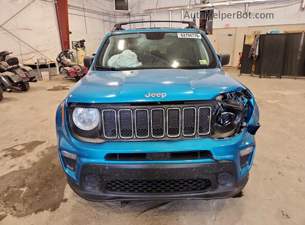 ZACNJAAB9LPL06957 2020 JEEP RENEGADE Blue Widok z przodu