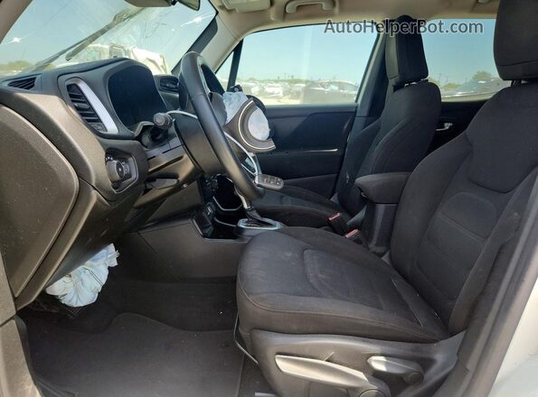 ZACNJABB3LPL34462 2020 JEEP RENEGADE Белый Вид салона спереди