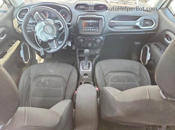 ZACNJABB3LPL34462 2020 JEEP RENEGADE Белый Вид панели приборов