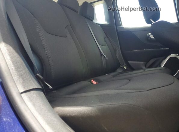 ZACNJBAB0KPJ74496 2019 JEEP RENEGADE Синий Вид задних сидений