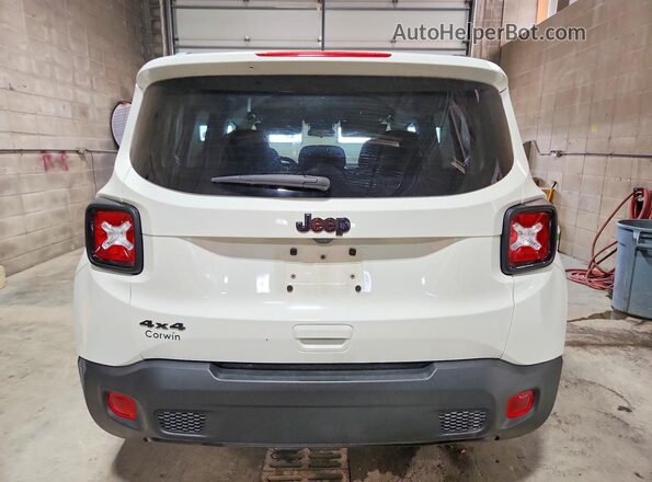 ZACNJBAB3LPL00626 2020 JEEP RENEGADE White Հետևի տեսք