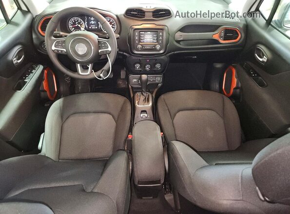 ZACNJBAB3LPL00626 2020 JEEP RENEGADE White Առջևի վահանակի տեսք