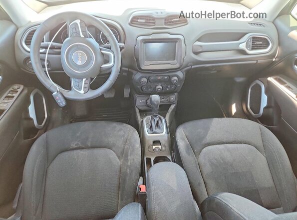 ZACNJBAB8KPJ81387 2019 JEEP RENEGADE Gray Vista del salpicadero