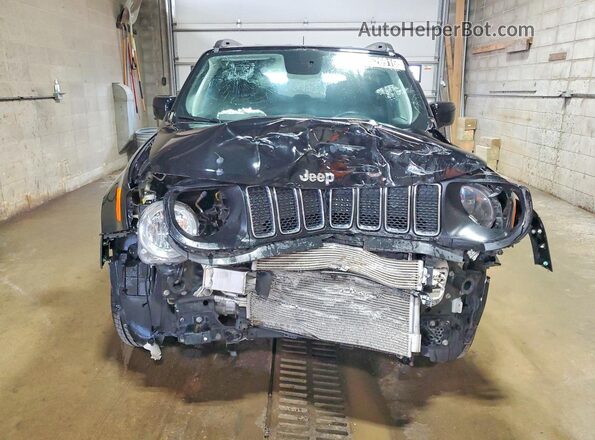 ZACNJBBB0LPK95707 2020 JEEP RENEGADE Black Դիմացի տեսք