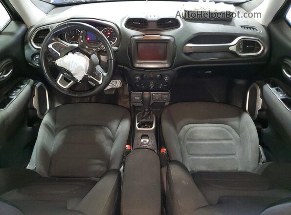 ZACNJBBB0LPK95707 2020 JEEP RENEGADE Black Առջևի վահանակի տեսք