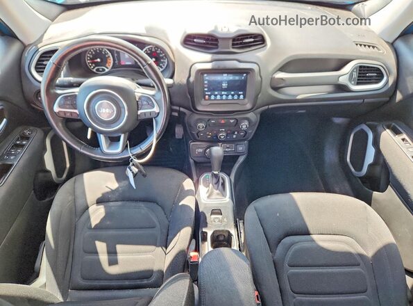ZACNJBBB4LPL23010 2020 JEEP RENEGADE Teal Dashboard view