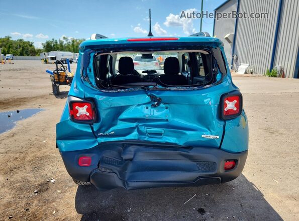 ZACNJBBB4LPL23010 2020 JEEP RENEGADE Teal Rear view